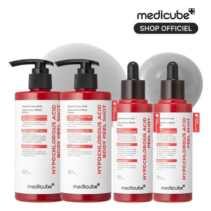 Hypochlorous Acid Rice Body Peel Shot
